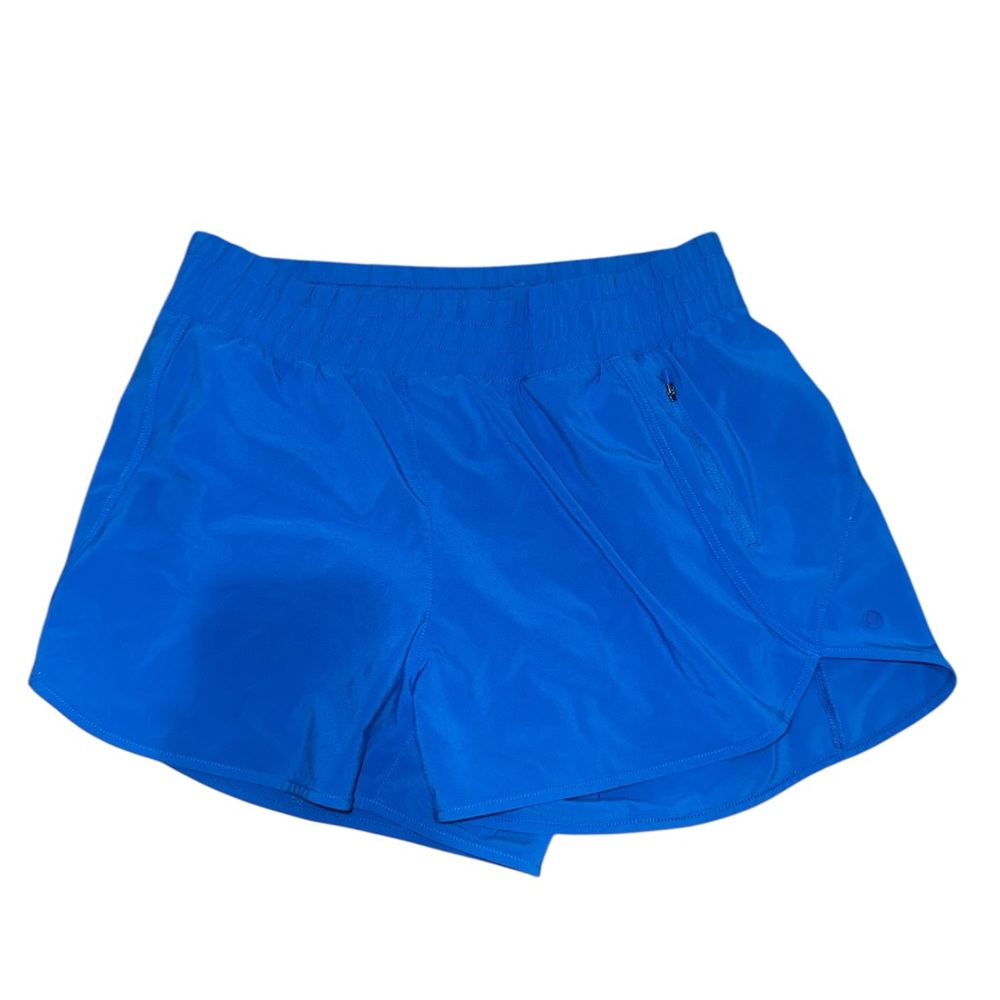 CRZ Yoga 3” Womens blue athletic Shorts - Picture 2 of 6